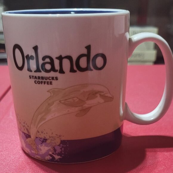 Starbucks 2009 16oz Orlando Themed Mug (New). - Picture 1 of 4